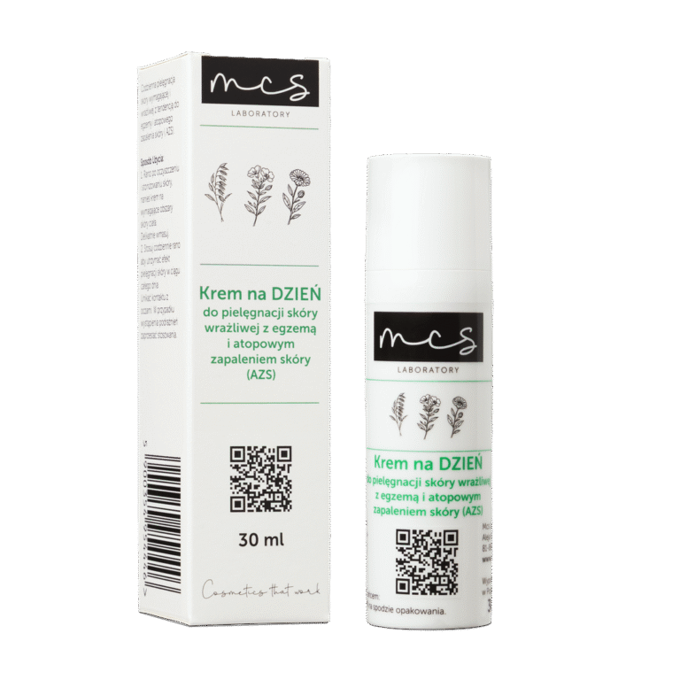 Krem na dzień do pielęgnacji skóry wrażliwej z egzemą i atopowym zapaleniem skóry