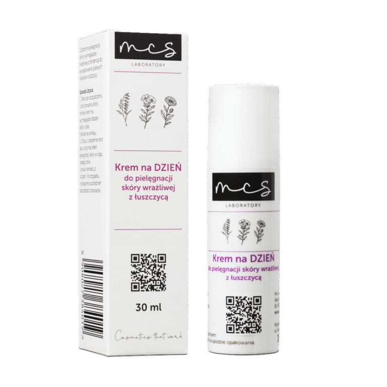 Krem na dzień do pielęgnacji skóry wrażliwej z łuszczycą
