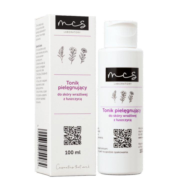 Tonik pielęgnujący do skóry wrażliwej z łuszczycą