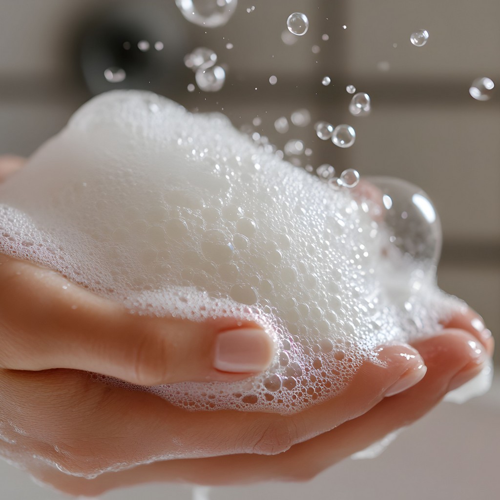 Łagodna pianka oczyszczająca